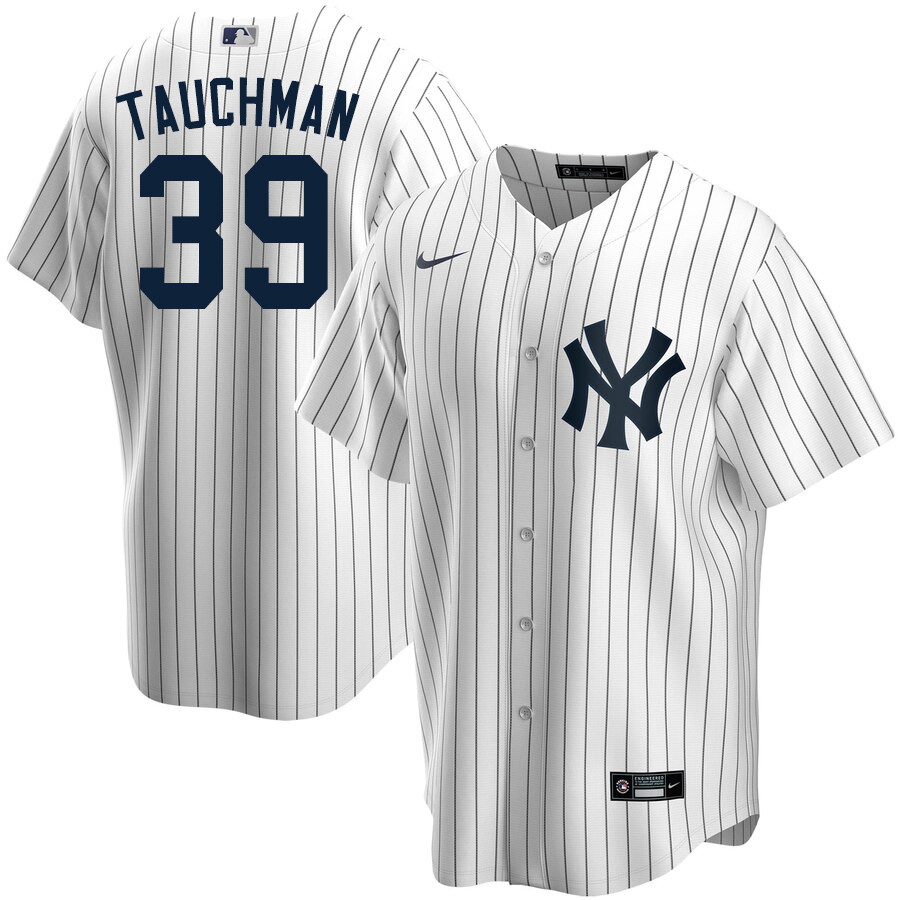 2020 Nike Men #39 Mike Tauchman New York Yankees Baseball Jerseys Sale-White